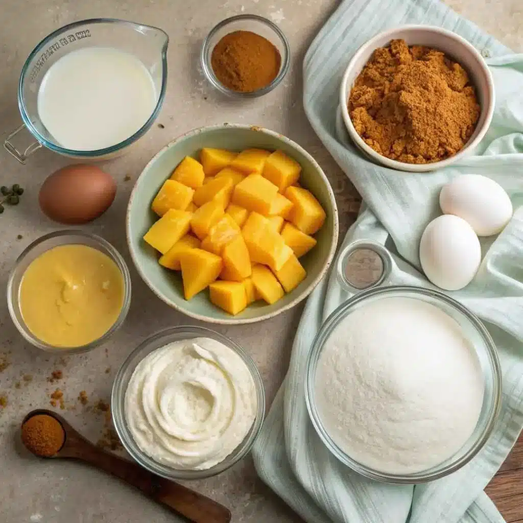 Spicy Mango Tres Leches Cake – Bold, Creamy & Unforgettable 7 Ingredients for Spicy Mango Tres Leches Cake