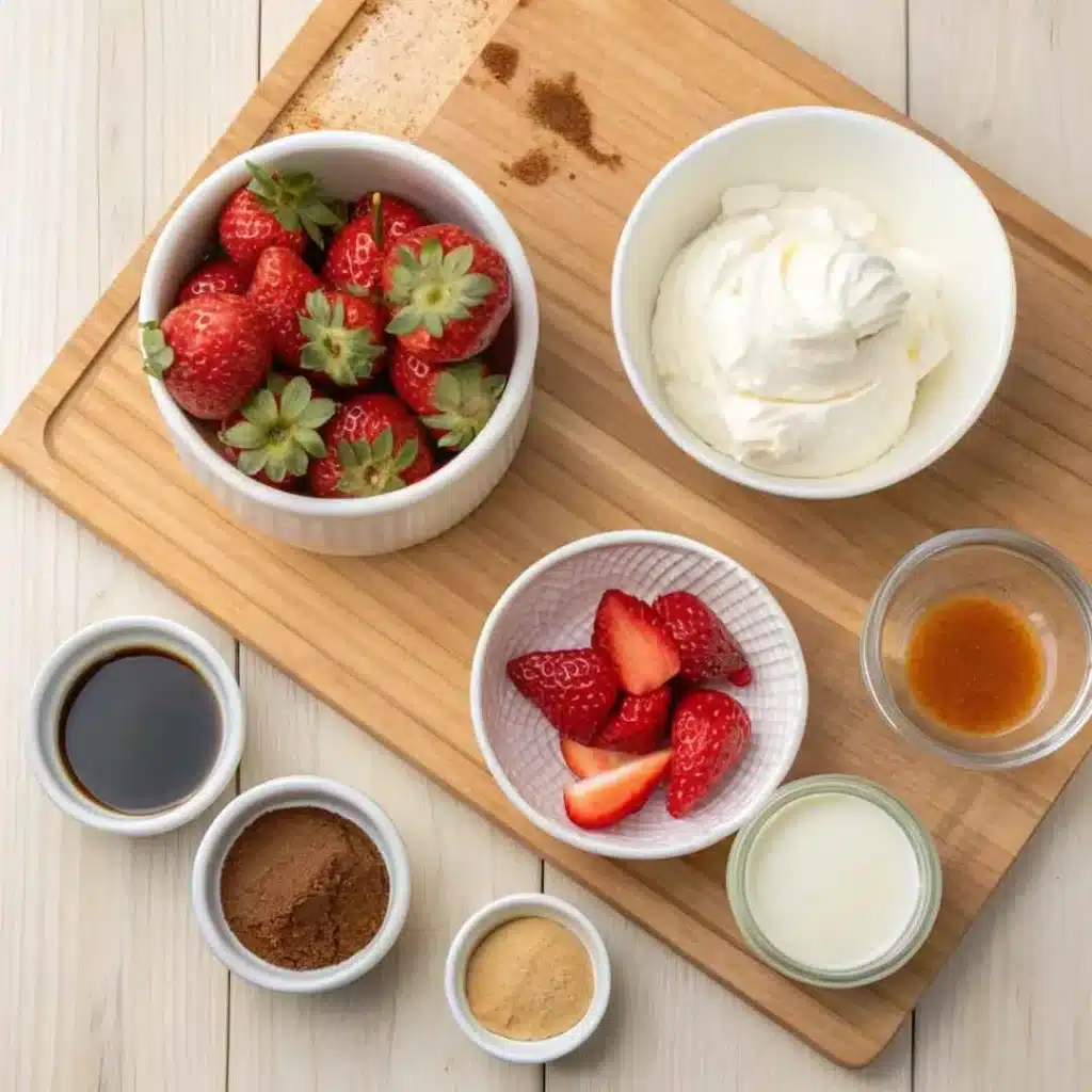 Fresas con Crema Recipe: A Sweet and Simple Mexican Favorite 6 Ingredients for making fresas con crema