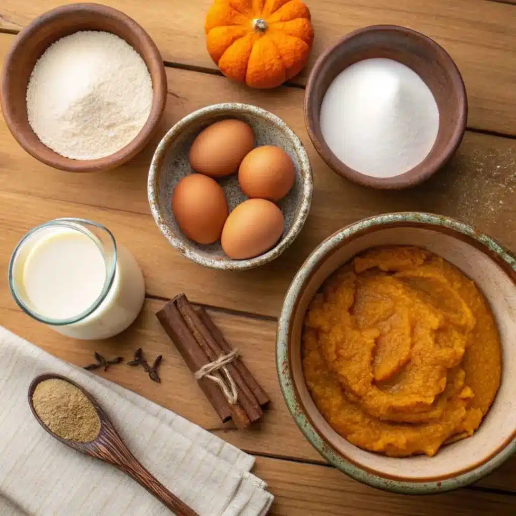 Pumpkin Flan (Flan de Calabaza): The Creamy Fall Dessert You Need This Season 6 Pumpkin Flan recipe ingredients