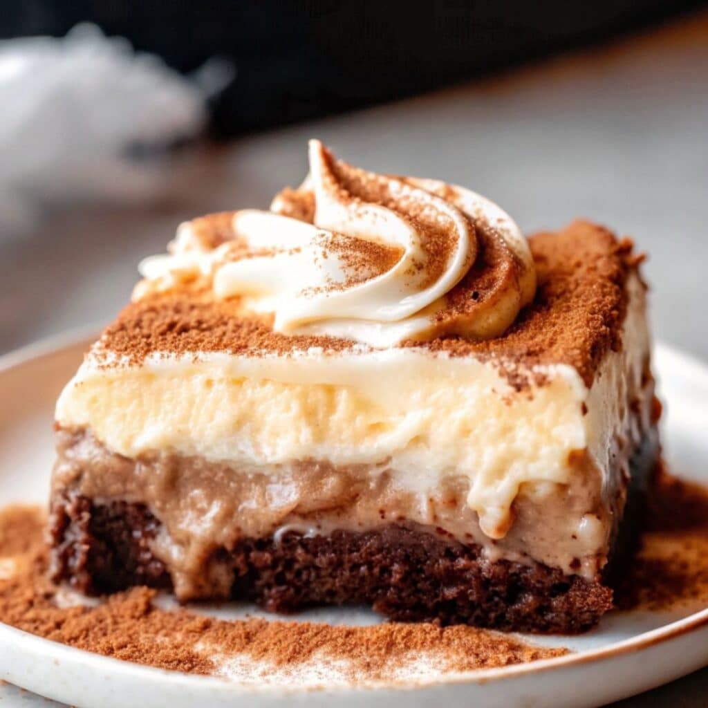 Mexican chocolate milk cake