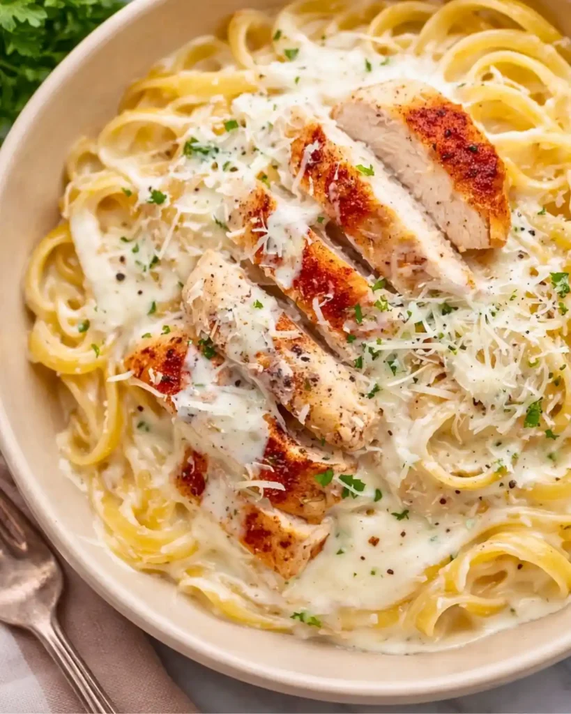 Olive Garden’s Fettuccine Alfredo Creamy Perfect Recipe