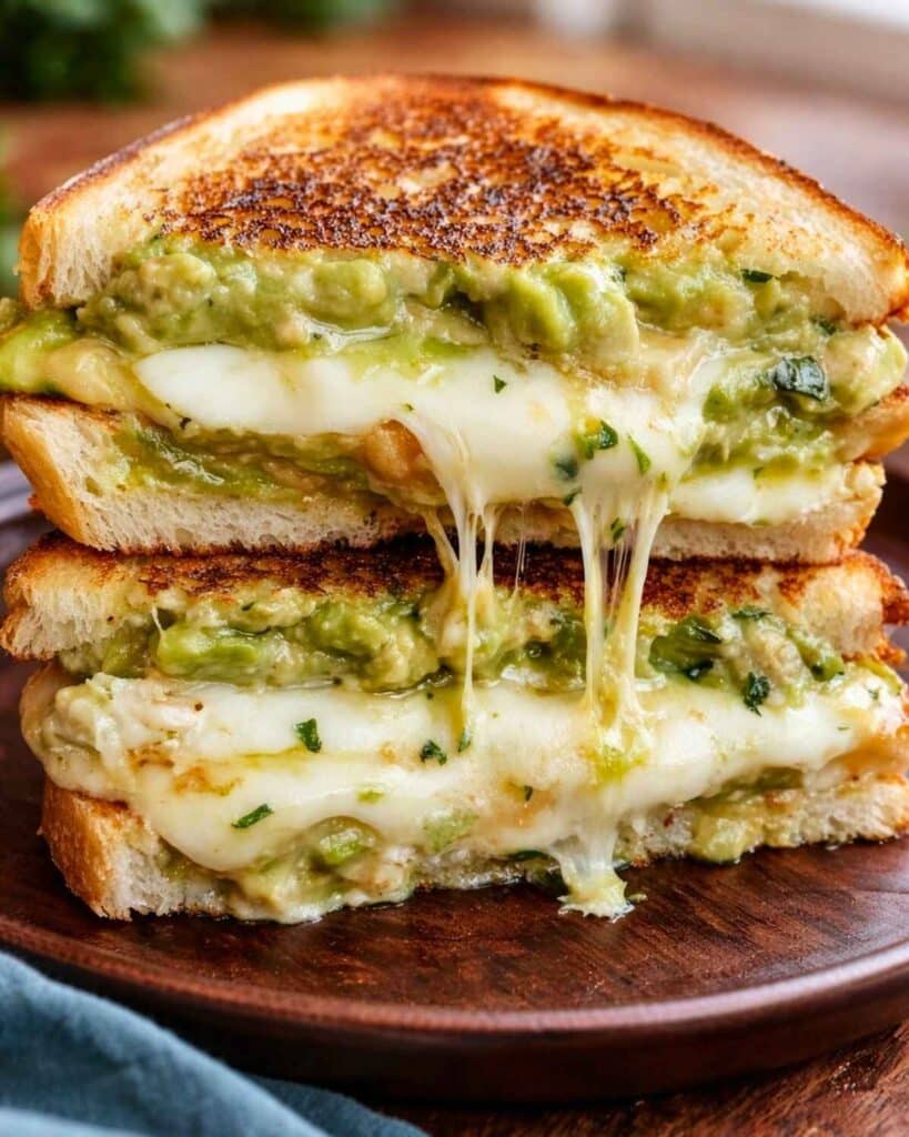 Creamy Avocado Grilled Cheese