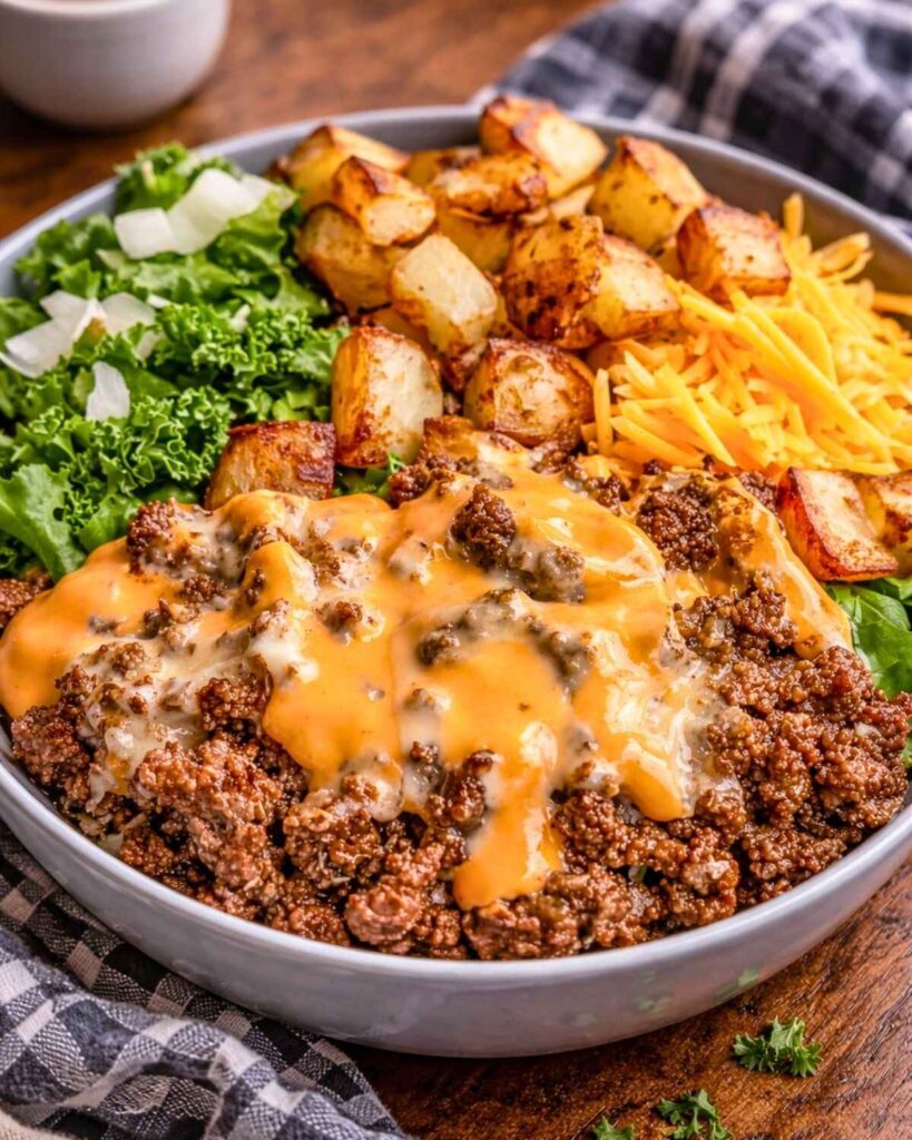 Smash Burger Bowl (Better Than Takeout!)