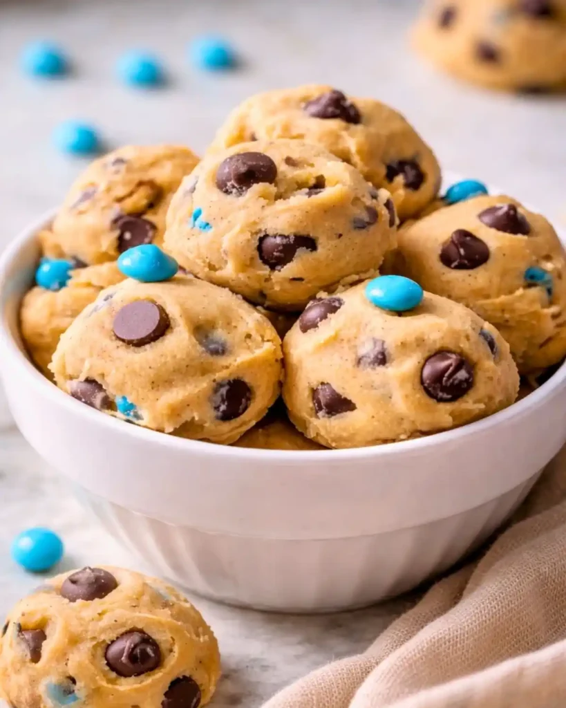 Greek Yogurt Cookie Dough Bites (Easy No-Bake Snack) 5 Greek Yogurt Cookie Dough Bites (Easy No-Bake Snack)