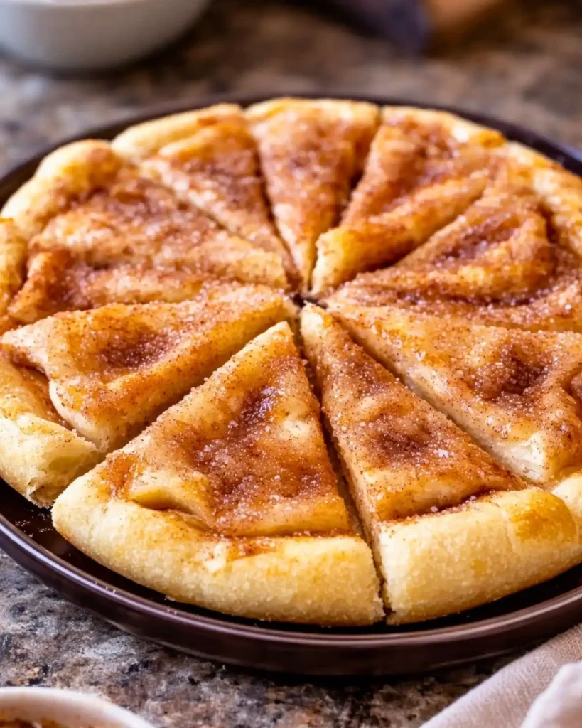 Cinnamon-Sugar Pizza with Crescent Rolls 6 Cinnamon-Sugar Pizza with Crescent Rolls