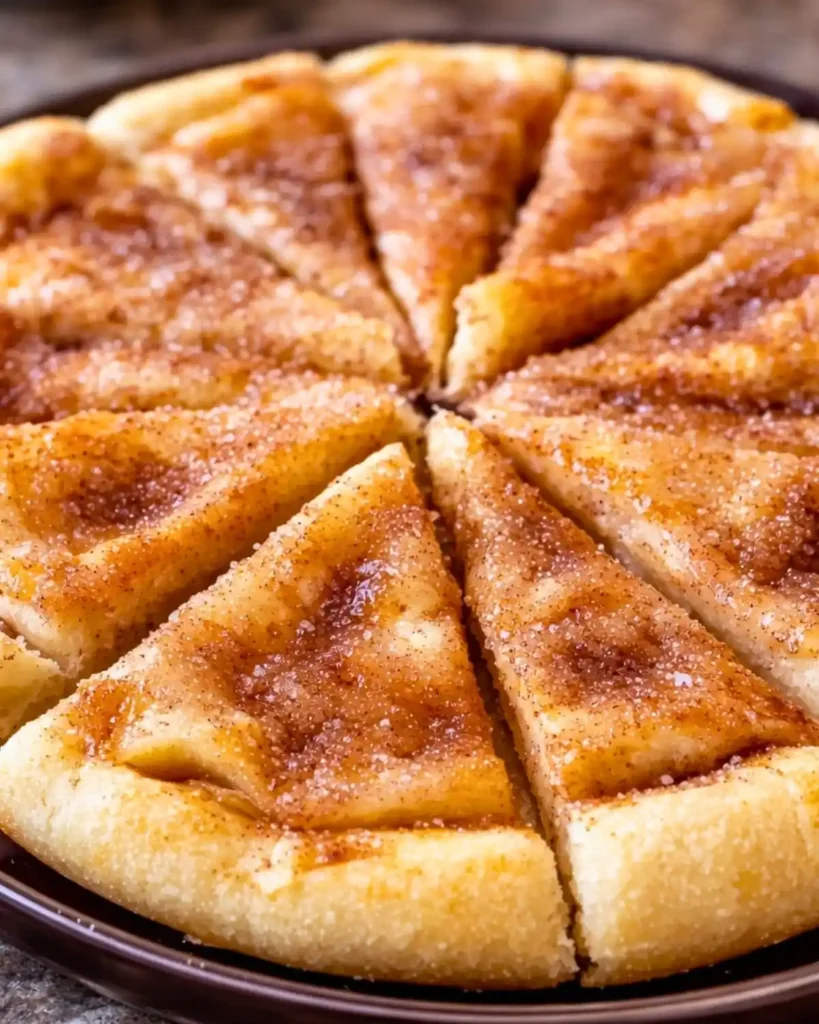 Cinnamon-Sugar Pizza with Crescent Rolls 8 Cinnamon-Sugar Pizza with Crescent Rolls