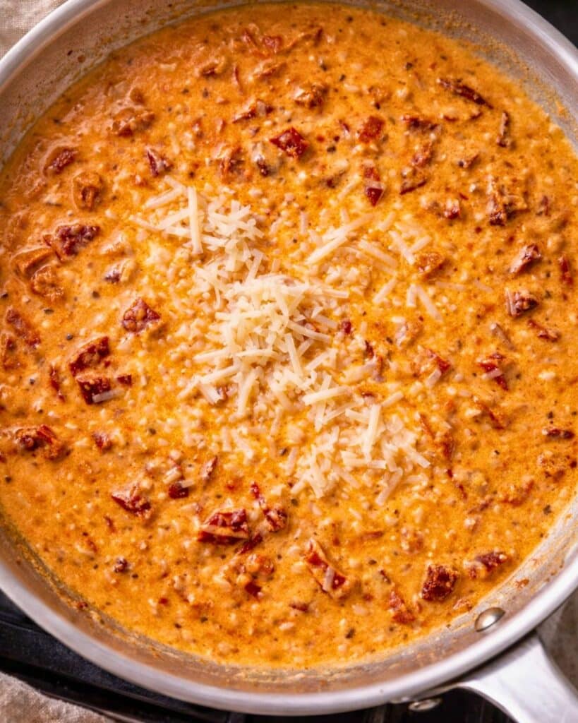 Build the Creamy Sauce