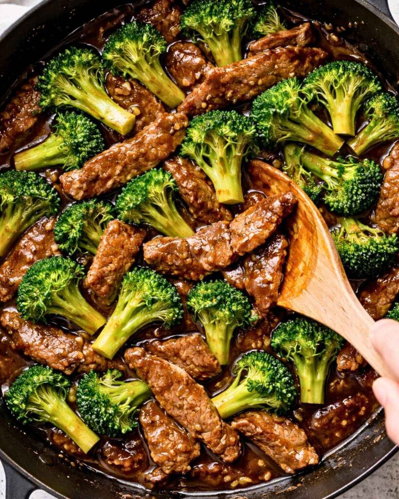 Add the Sauce and Broccoli