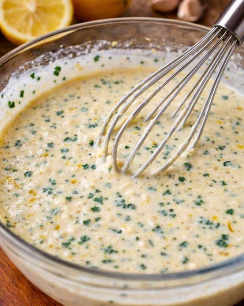 Make the Coconut Lemon Cream Sauce