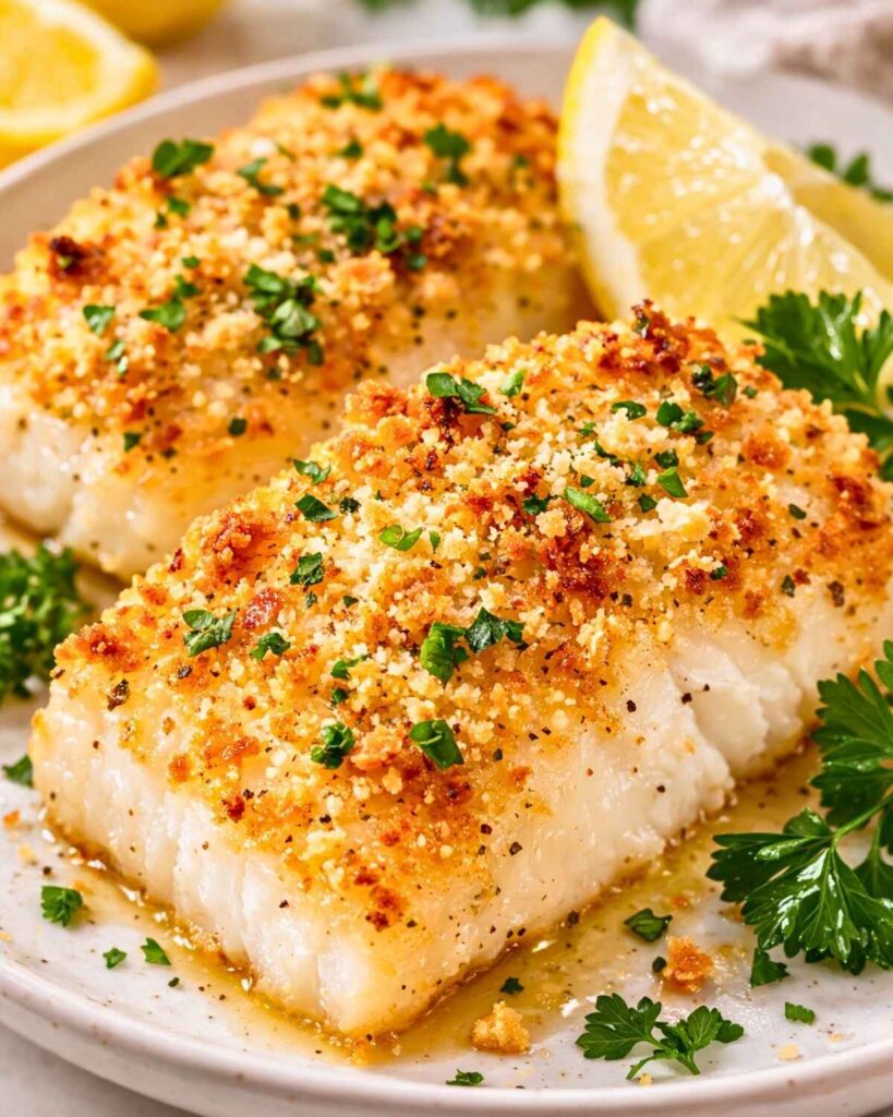 Parmesan Crusted Cod