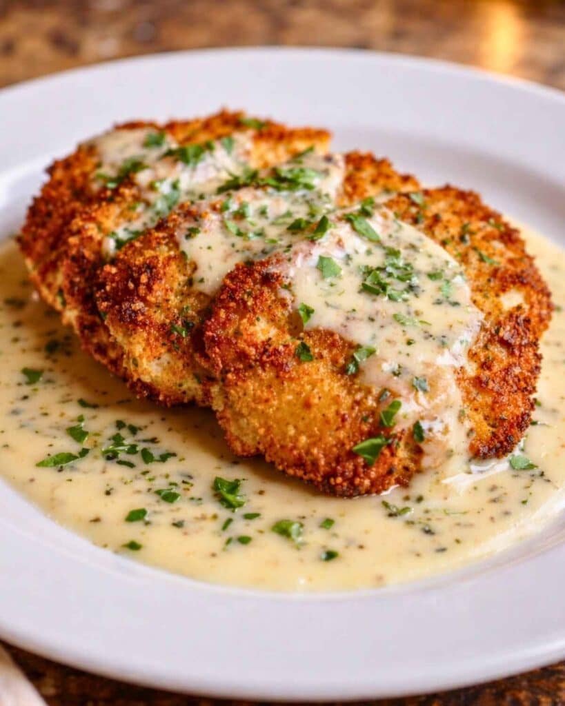 creamy garlic parmesan