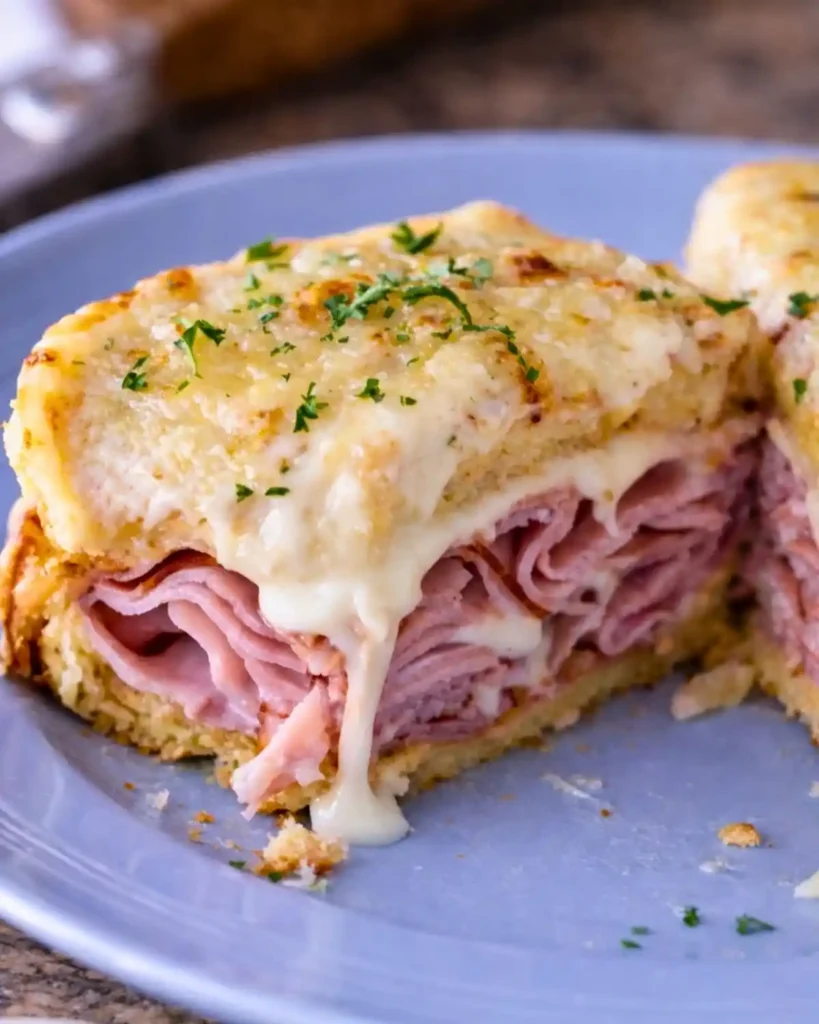 Croque Monsieur Casserole – Ultra Cheesy French Bake