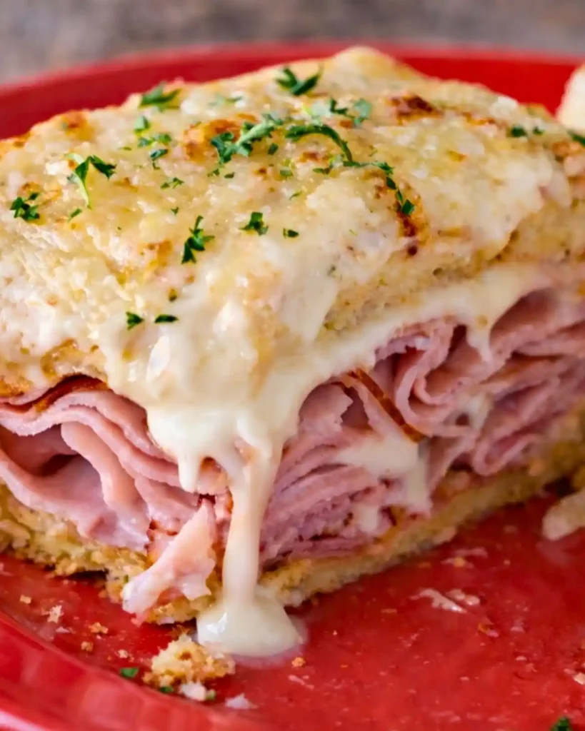 Croque Monsieur Casserole – Ultra Cheesy French Bake