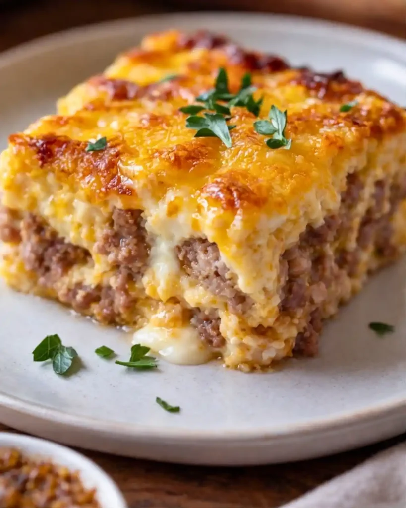 Easy Sausage and Egg Casserole (Perfect Breakfast Bake!)