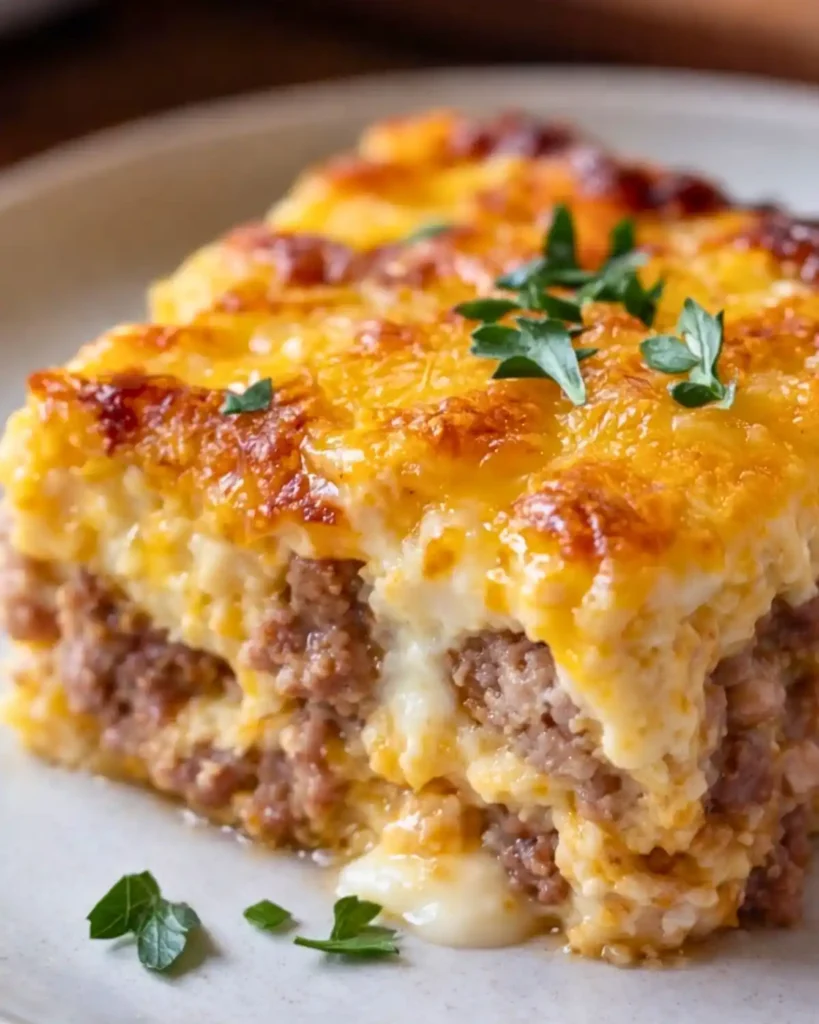 Easy Sausage and Egg Casserole (Perfect Breakfast Bake!)