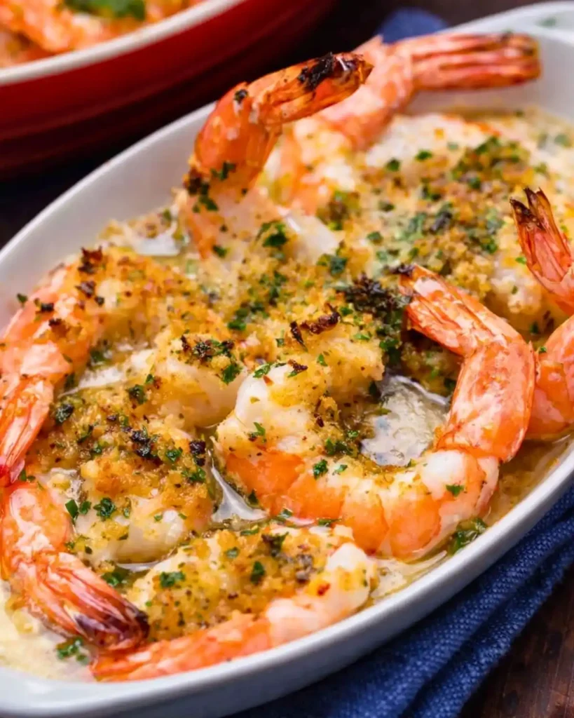 Easy Shrimp Oreganata (Garlic Butter Baked Shrimp)