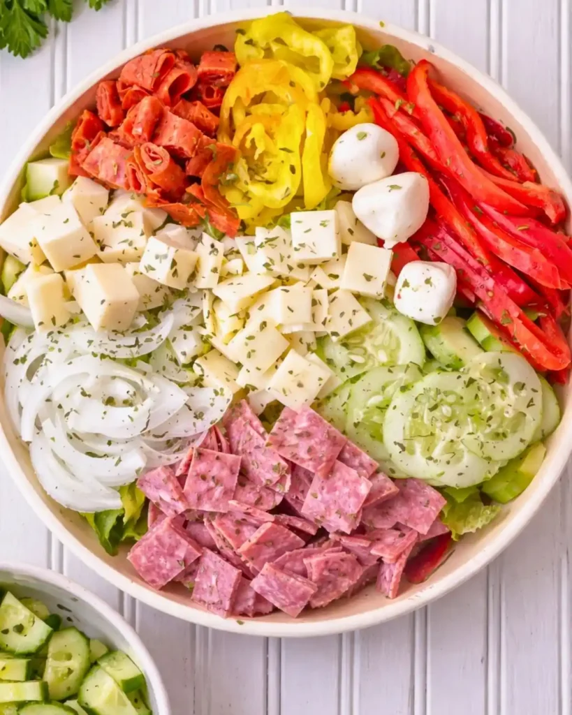 2 Ways to Make the BEST Italian Sub Salad 6 2 Ways to Make the BEST Italian Sub Salad