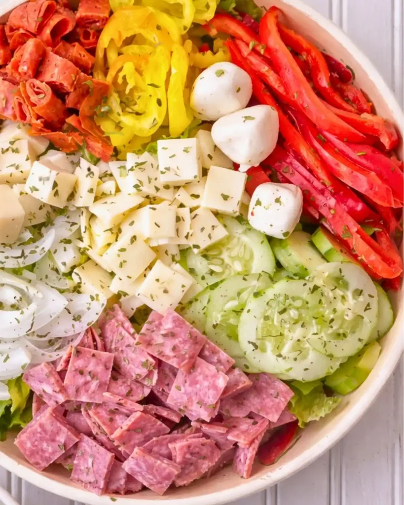 2 Ways to Make the BEST Italian Sub Salad 8 2 Ways to Make the BEST Italian Sub Salad