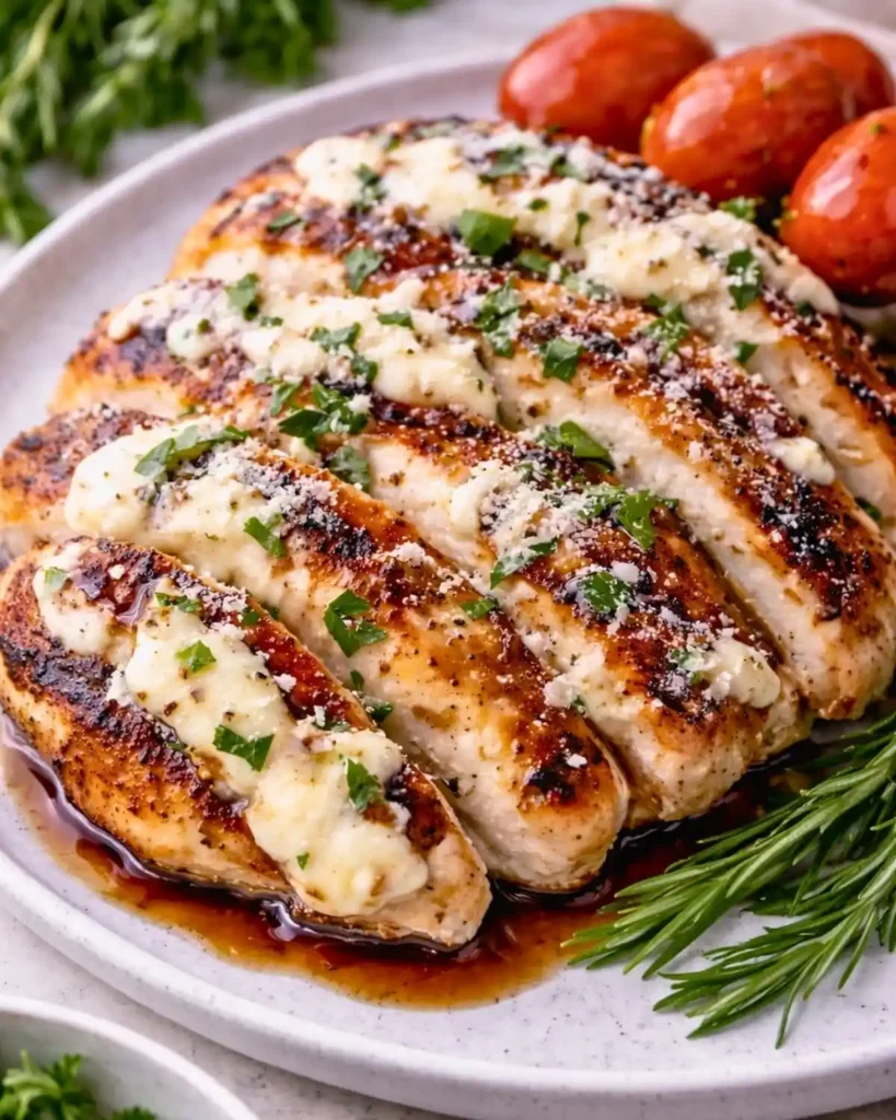 Balsamic Baked Chicken Breast with Mozzarella (Easy 40-Min Recipe) 8 Balsamic Baked Chicken breast with Mozzarella (Easy 40-Min Recipe)