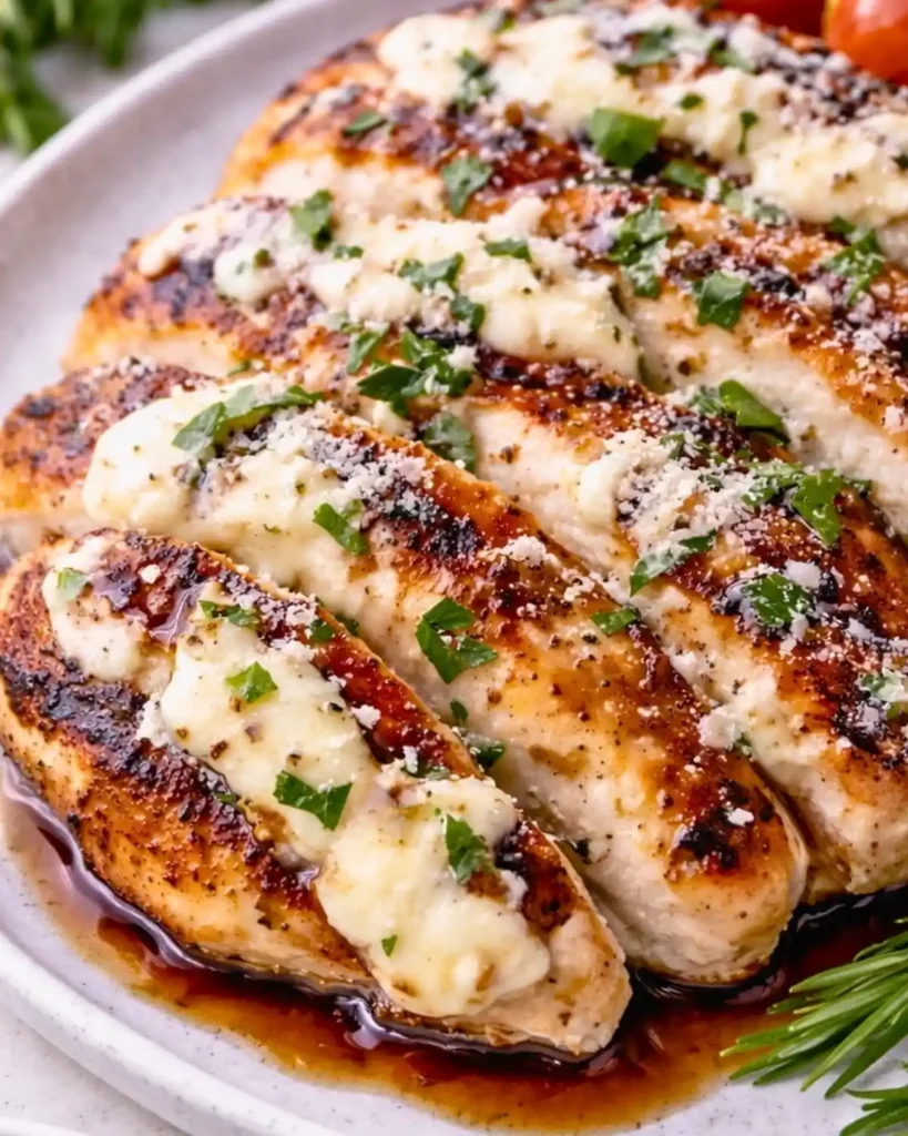 Balsamic Baked Chicken Breast with Mozzarella (Easy 40-Min Recipe) 6 Balsamic Baked Chicken breast with Mozzarella (Easy 40-Min Recipe)