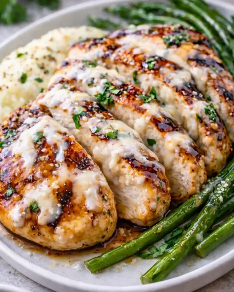 Balsamic Baked Chicken Breast with Mozzarella (Easy 40-Min Recipe) 7 Balsamic Baked Chicken breast with Mozzarella (Easy 40-Min Recipe)
