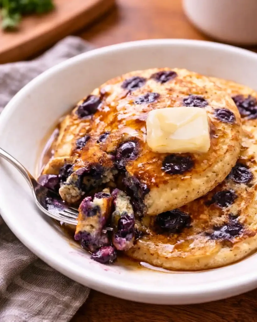 Fluffiest Blueberry Pancakes (Easy 20-Min Recipe)