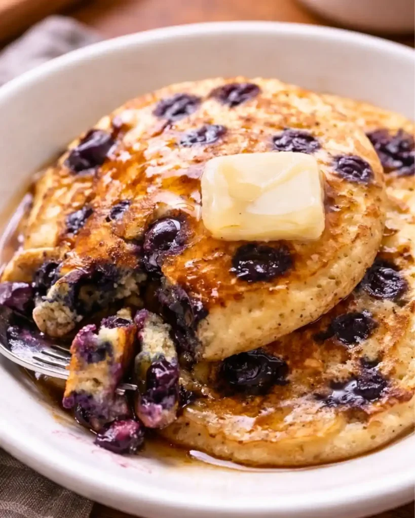 Fluffiest Blueberry Pancakes (Easy 20-Min Recipe)
