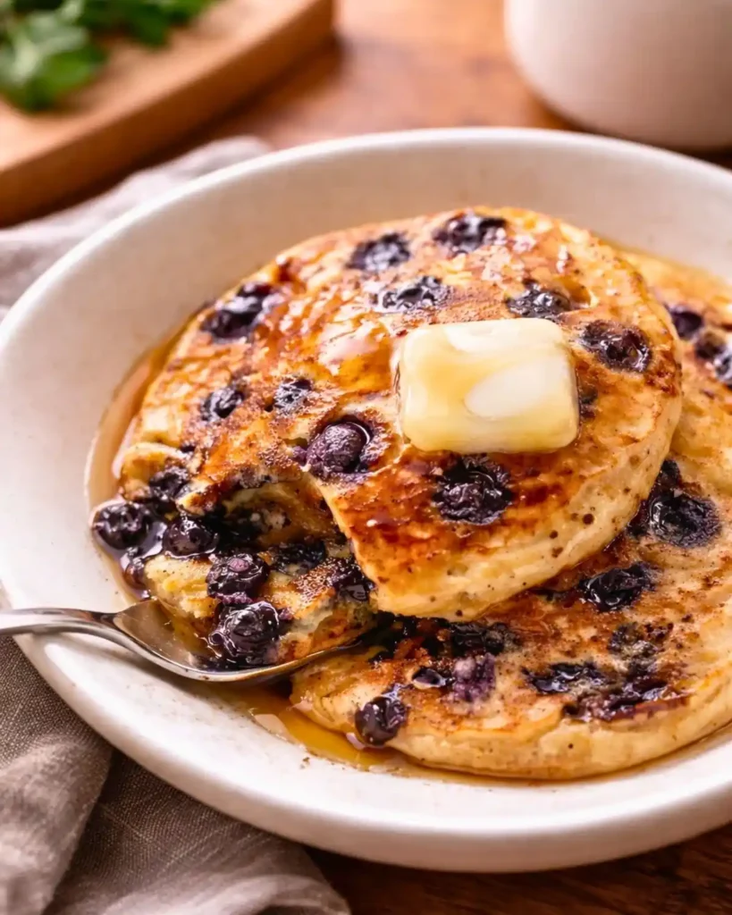 Fluffiest Blueberry Pancakes (Easy 20-Min Recipe)