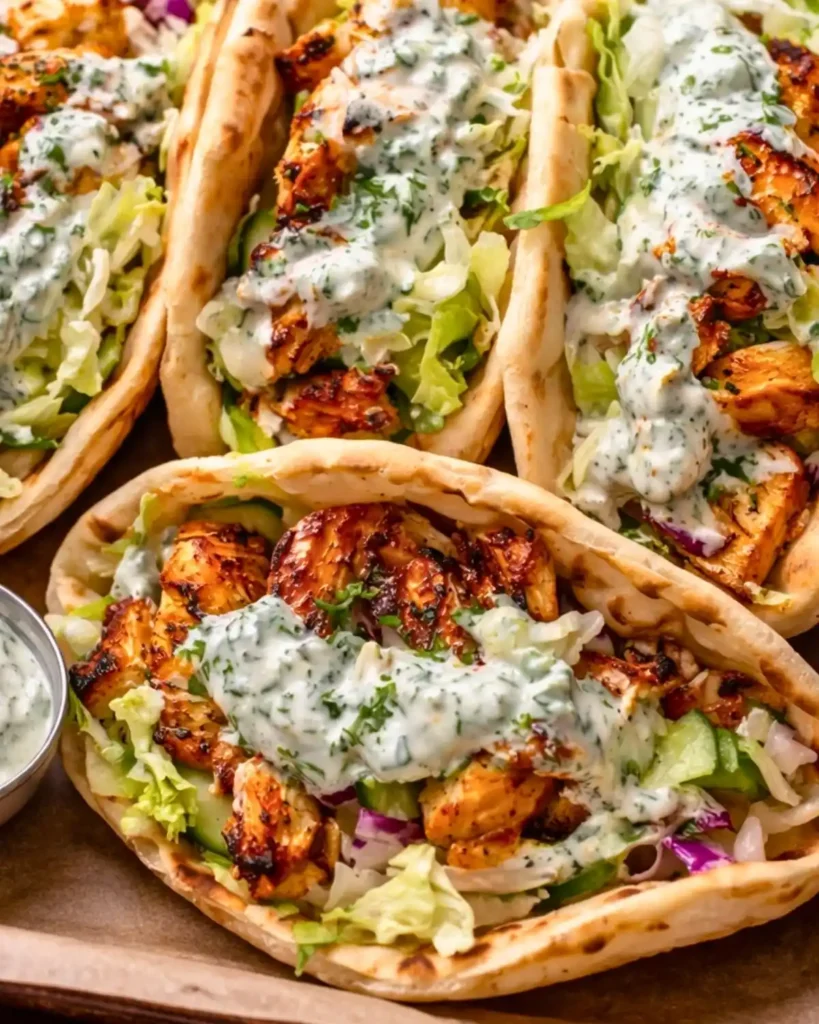 Sheet Pan Chicken Pitas with Herby Ranch 8 Sheet Pan Chicken Pitas with Herby Ranch (Easy 35-Minute Dinner)