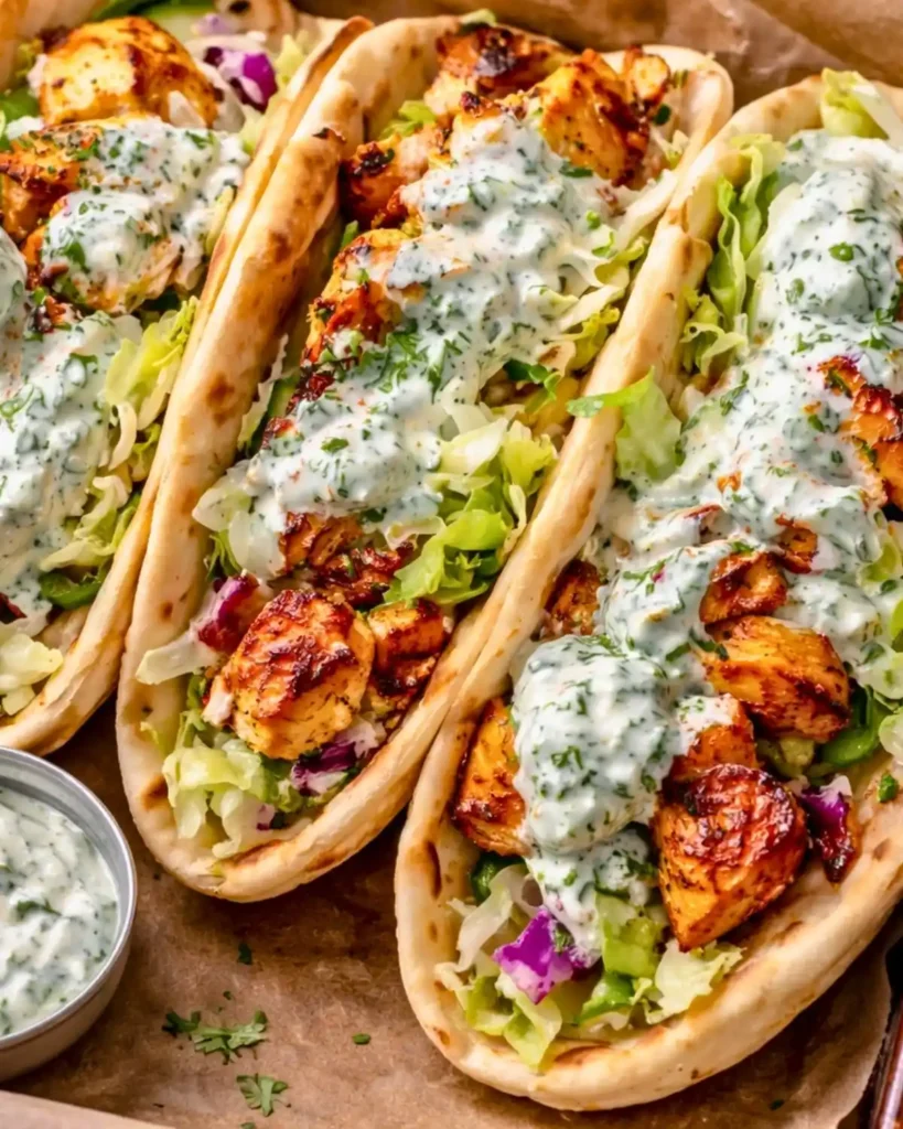 Sheet Pan Chicken Pitas with Herby Ranch 7 Sheet Pan Chicken Pitas with Herby Ranch (Easy 35-Minute Dinner)