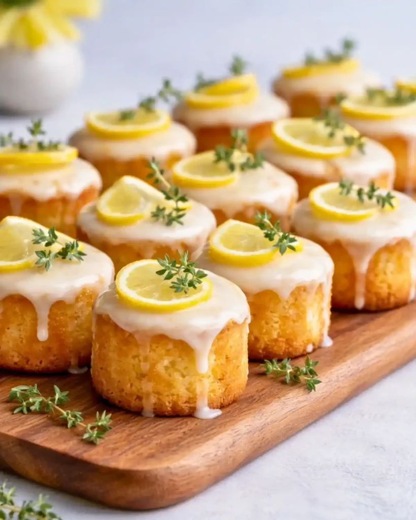 Mini Lemon Drizzle Cakes (Easy, Moist & Zesty Recipe)