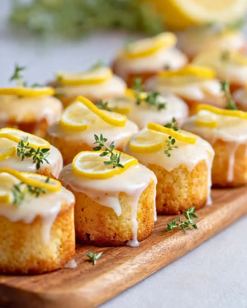 Mini Lemon Drizzle Cakes (Easy, Moist & Zesty Recipe)