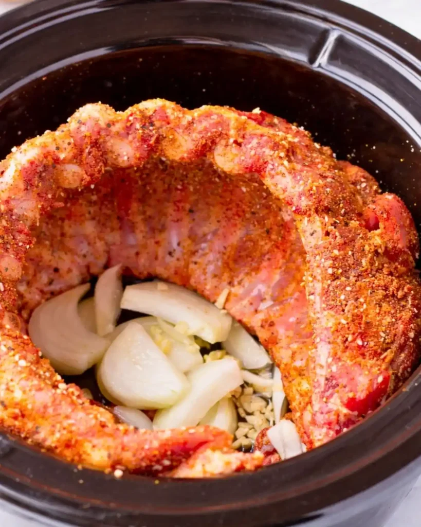 Slow Cooker BBQ Beef Ribs (Tender & Easy Recipe) 6 Tender slow cooker BBQ beef ribs with a sticky caramelized glaze. Easy comfort food perfect for dinner or gatherings.