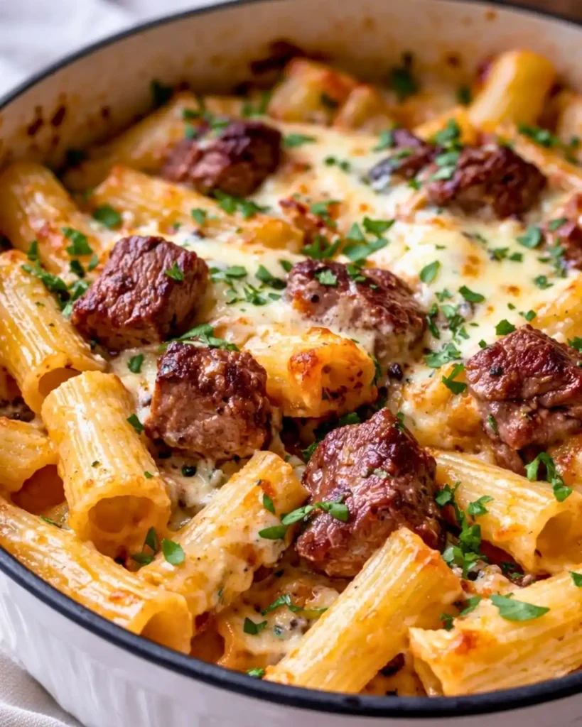 Steak & Blue Cheese Rigatoni Bake Recipe 8 Steak & Blue Cheese Rigatoni Bake Recipe