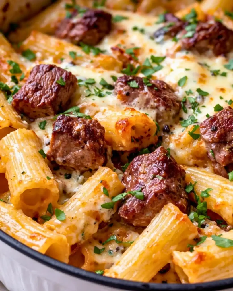 Steak & Blue Cheese Rigatoni Bake Recipe 7 Steak & Blue Cheese Rigatoni Bake Recipe