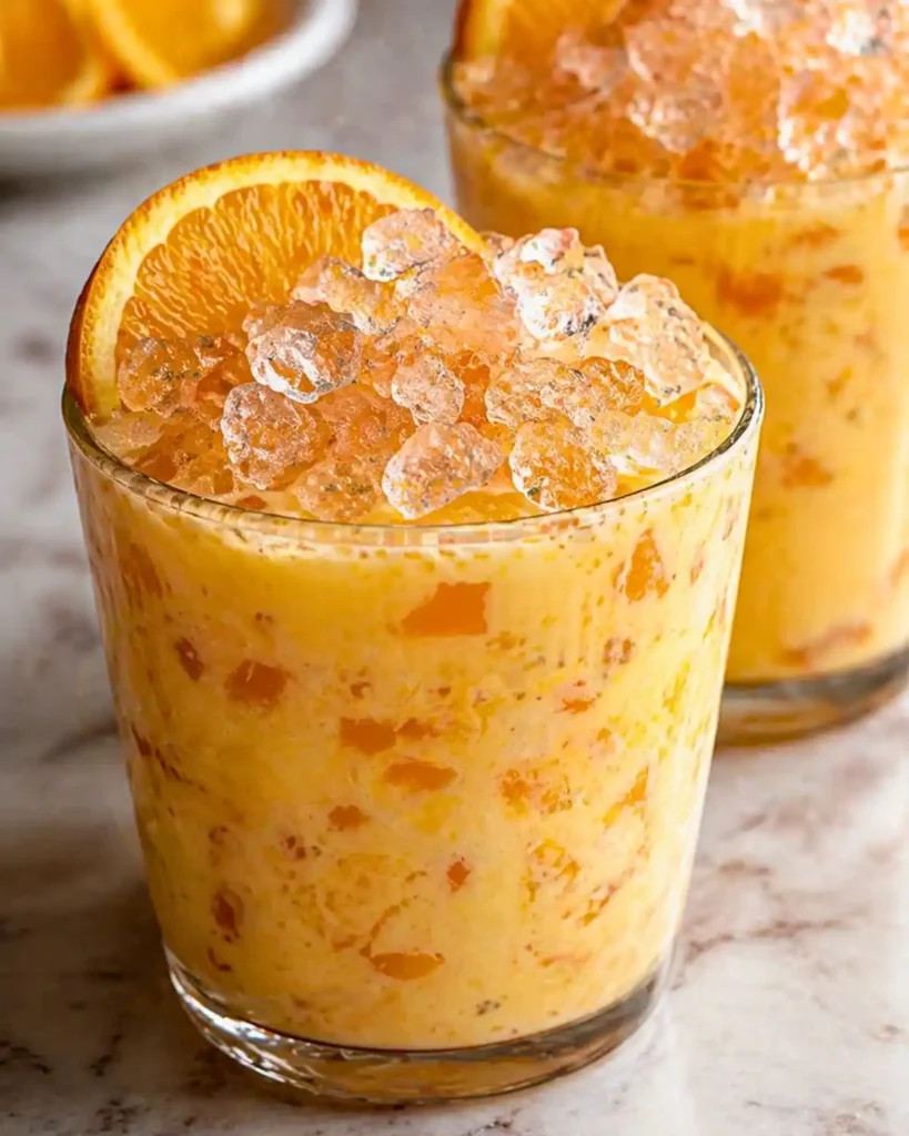 Creamy Coconut Orange Bliss Drink