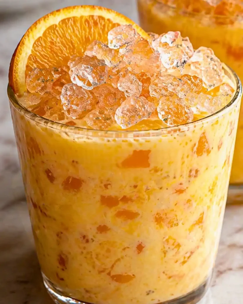 Creamy Coconut Orange Bliss Drink