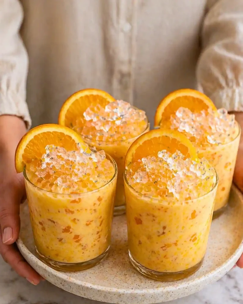 Creamy Coconut Orange Bliss Drink