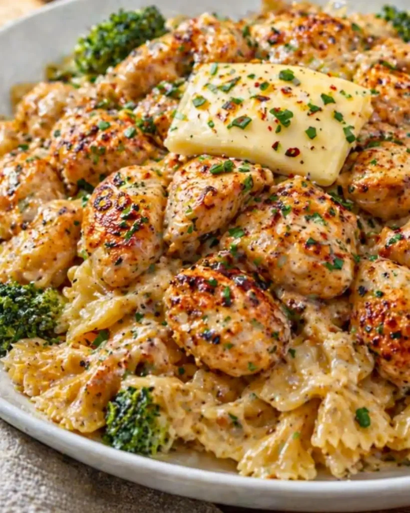 Cowboy Butter Lemon Bowtie Chicken & Broccoli