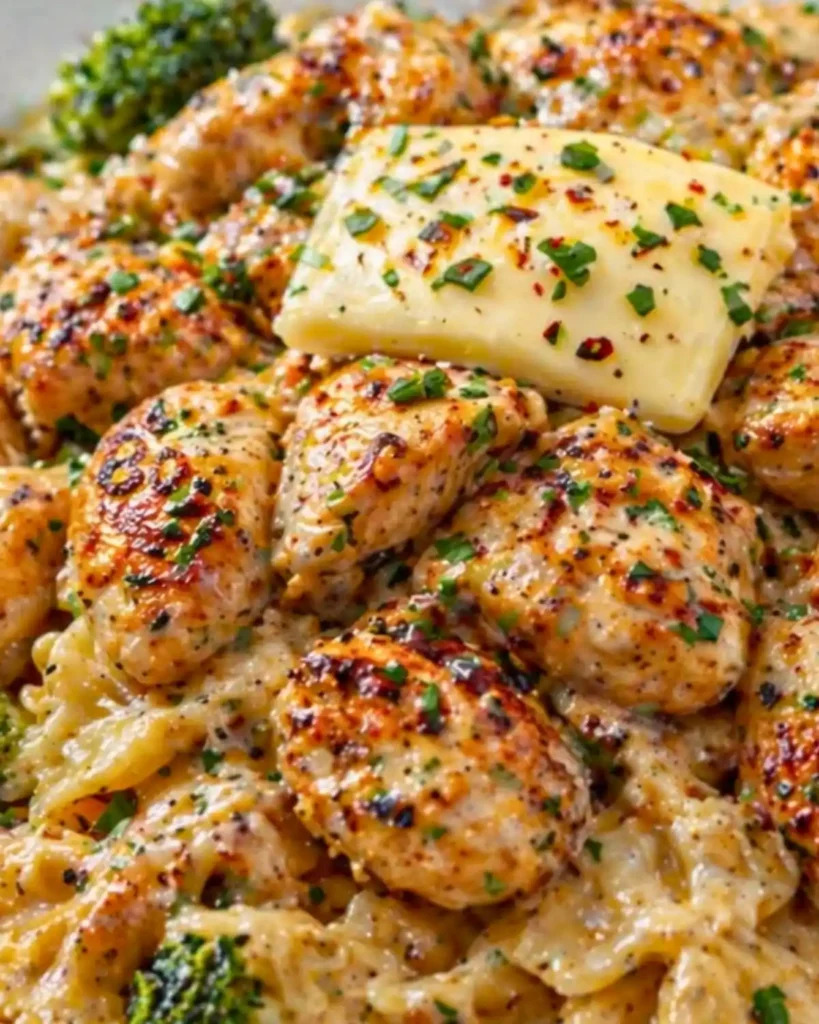 Cowboy Butter Lemon Bowtie Chicken & Broccoli