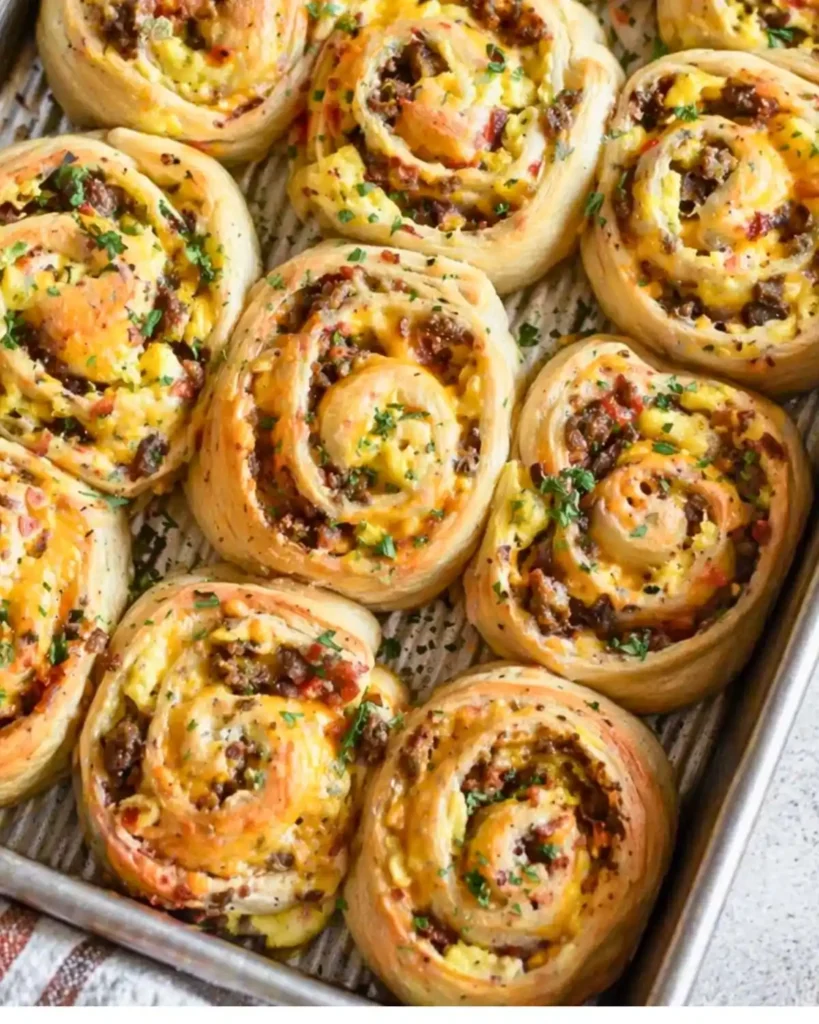 Breakfast Rolls: Easy Sausage & Cheese Bake