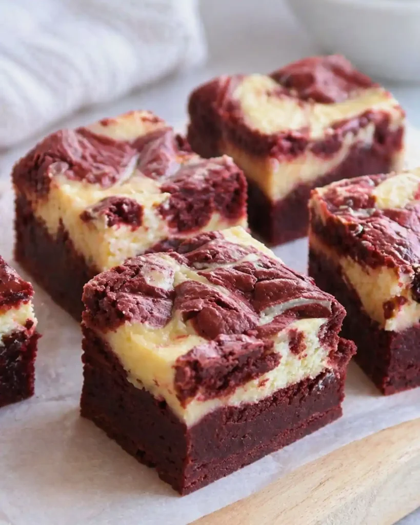 Red Velvet Cheesecake Brownies Recipe