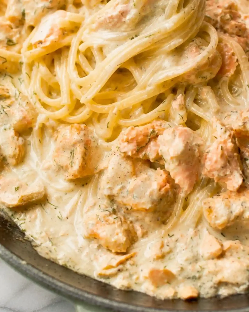 Lemon Dill Salmon Pasta: A Quick and Flavorful Weeknight Dinner