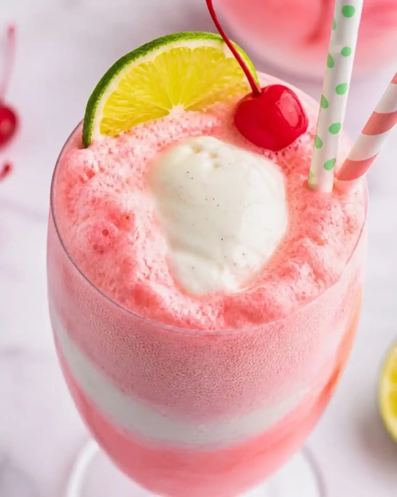 Shirley Temple Ice Cream Float: A Nostalgic and Refreshing Treat