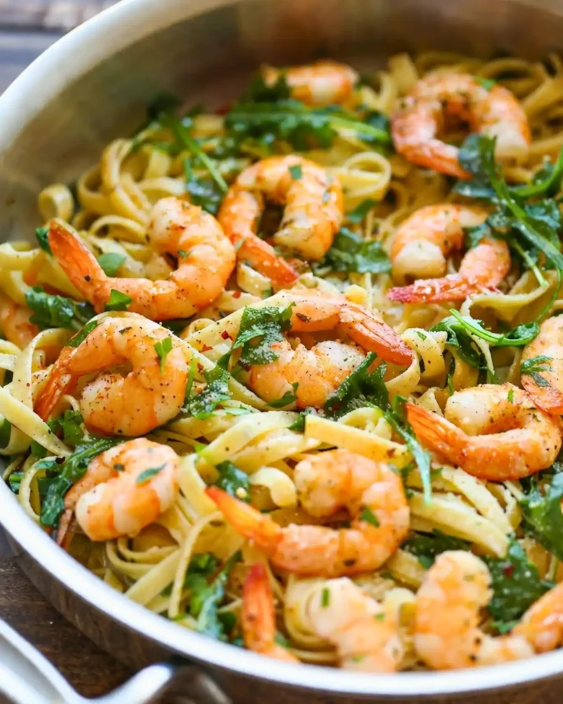 Garlic Butter Shrimp Pasta
