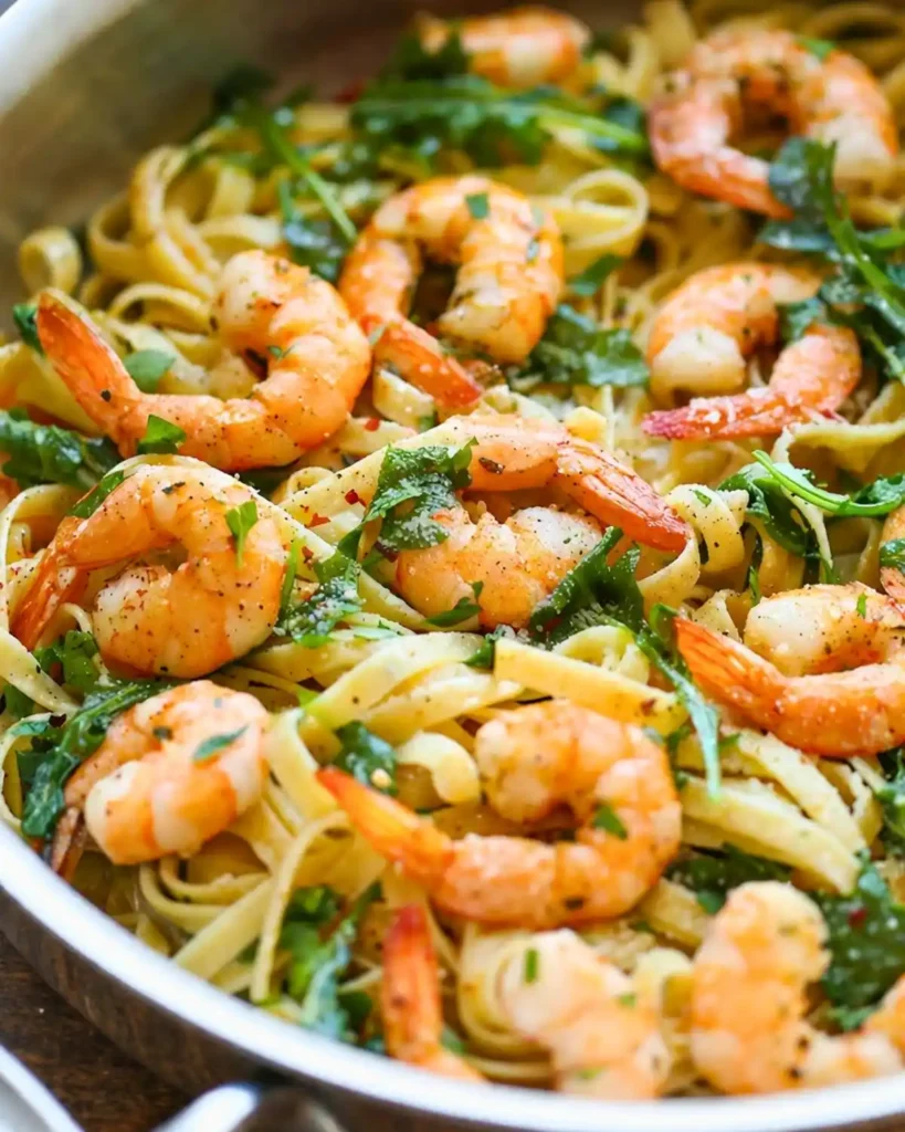 Garlic Butter Shrimp Pasta