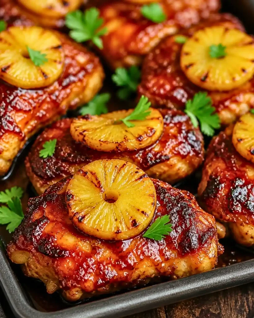 Baked Huli Huli Chicken