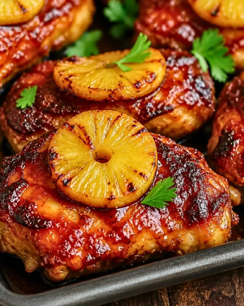 Baked Huli Huli Chicken