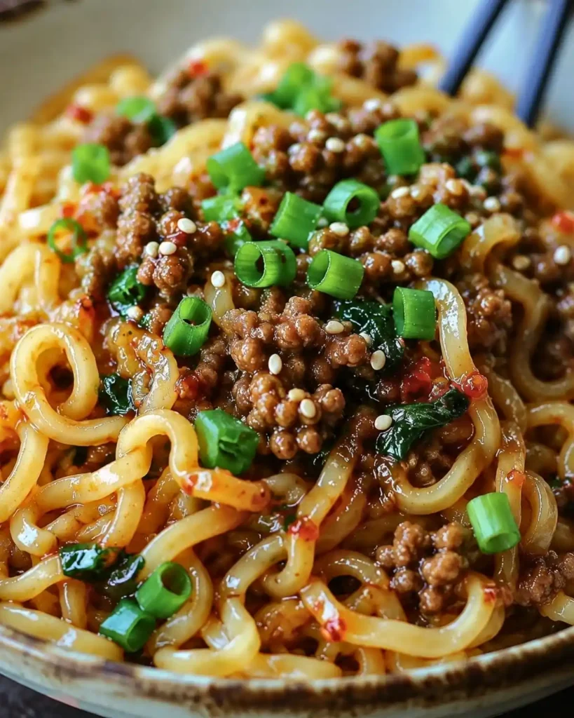 Easy Mongolian Ground Beef Noodles 5 Easy Mongolian Ground Beef Noodles