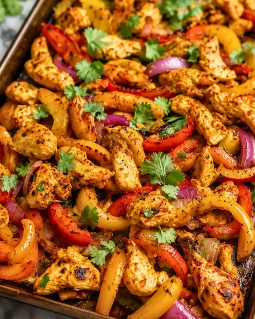 Easy Sheet Pan Chicken Fajitas 8 Easy Sheet Pan Chicken Fajitas (Ready in 30 Minutes!)